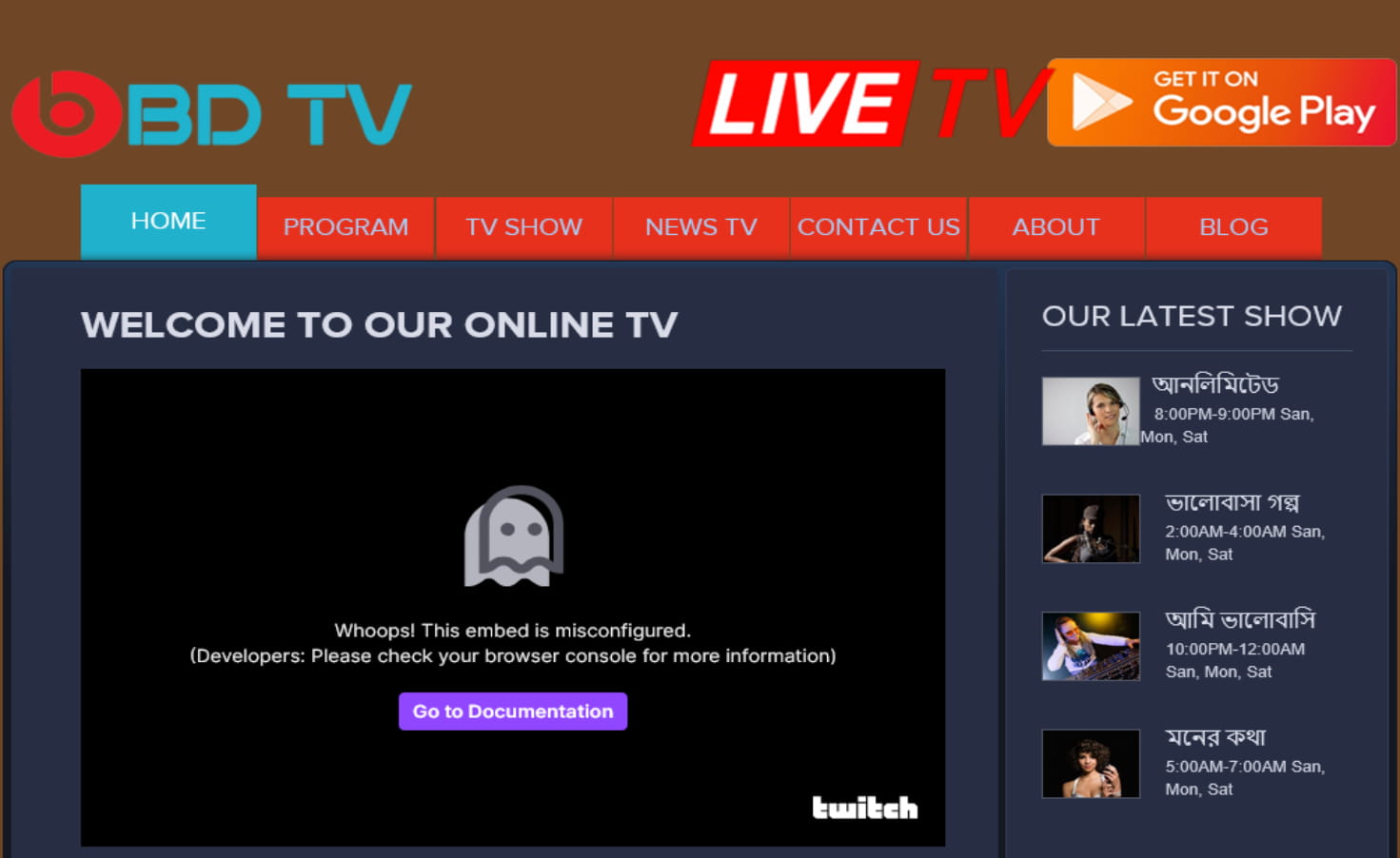 TV Website 02